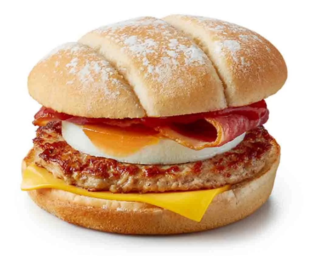 Mcdonalds Breakfast Roll with Ketchup