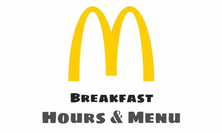 McDonalds Breakfast Hours & Menu