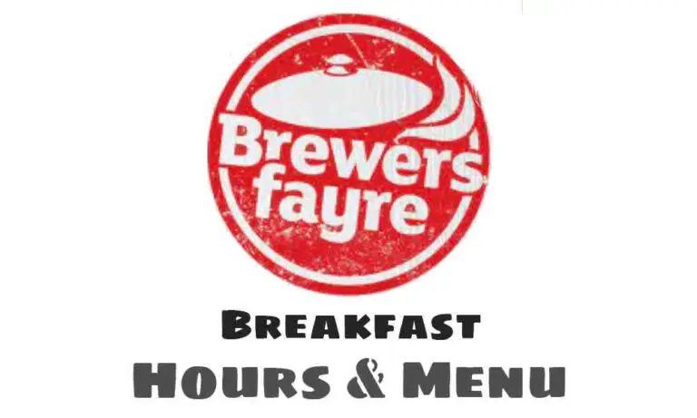Brewers Fayre Breakfast Times & Menu